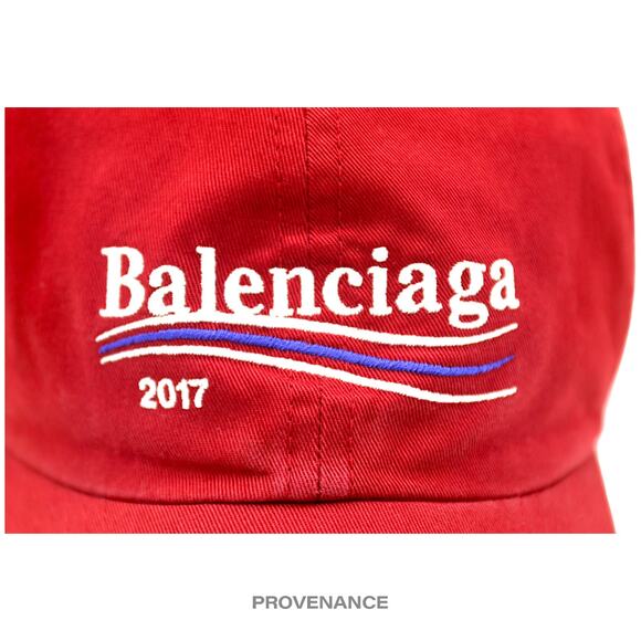 🔴 Balenciaga Political Campaign Cap Hat - Red - Picture 7 of 11